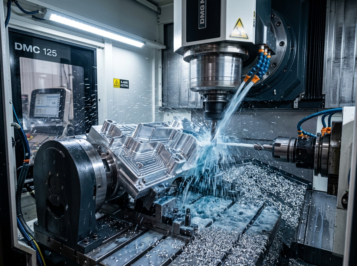 Maquinados CNC — Torno y Centro de Maquinado